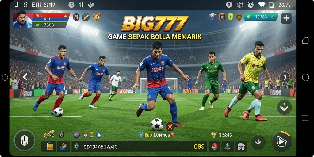 Tangkap momen seru dalam permainan sepak bola BIG777.