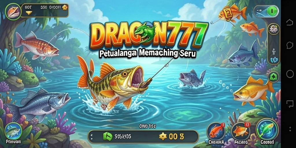 Tangkapan ikan yang mengesankan dalam gameplay DRAGON777.