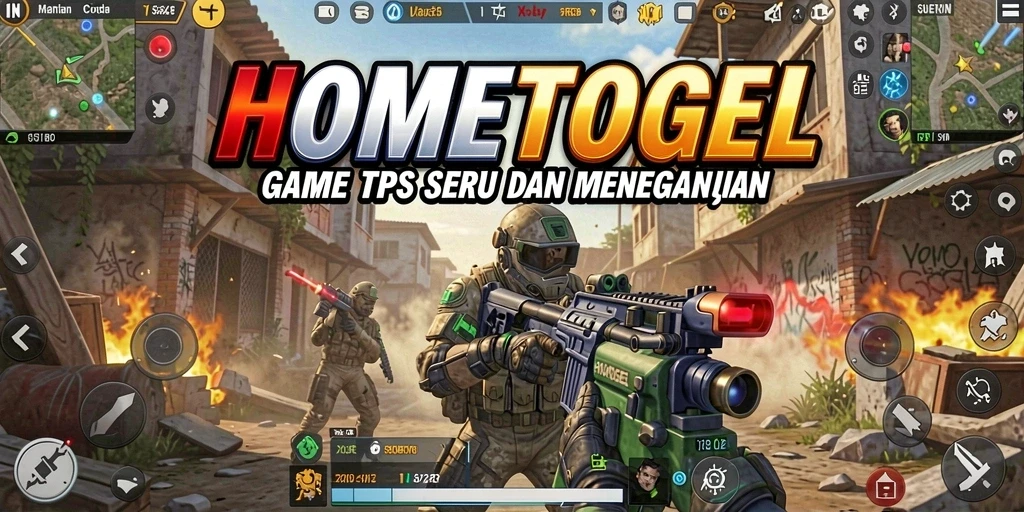 Tampilan gameplay HOMETOGEL yang mendebarkan dan seru.