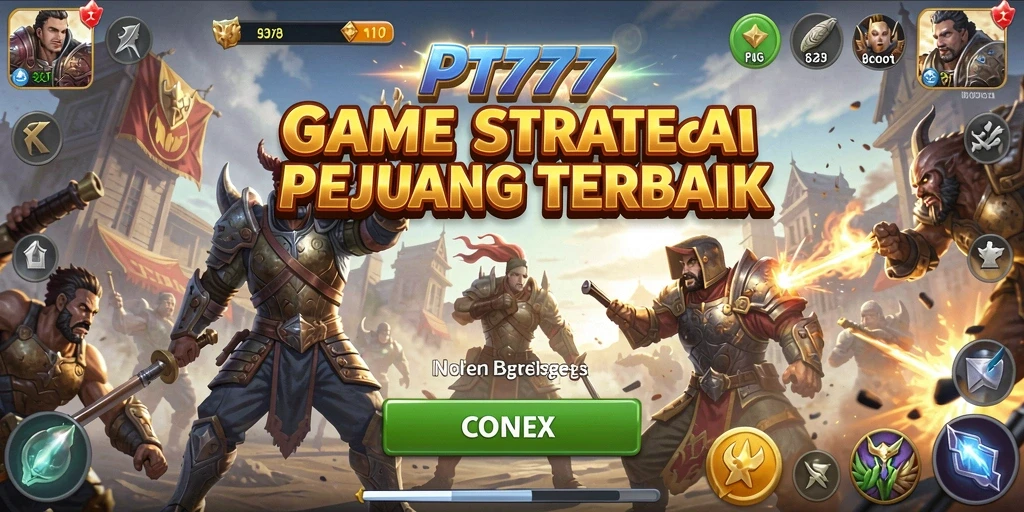 Tampilan strategi dan pertempuran mendebarkan di PT777.