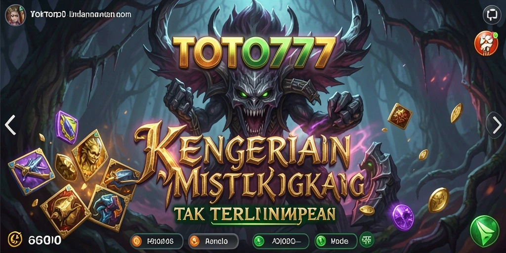 Tampilan gameplay menegangkan dari TOTO777 yang penuh kengerian.