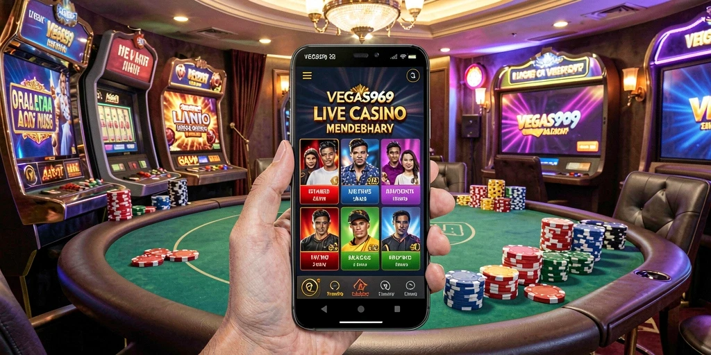 Gameplay Live Casino yang mendebarkan dengan dealer profesional.