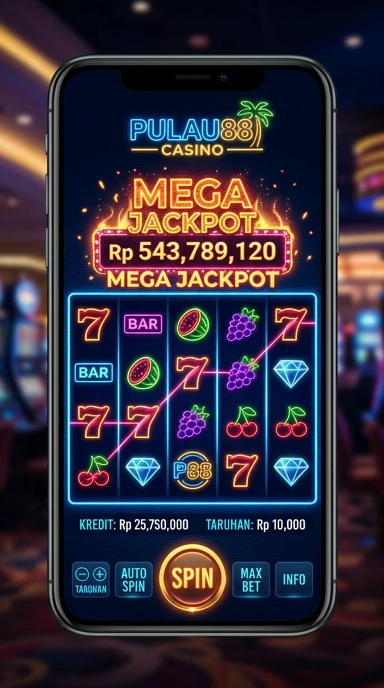 Screenshot aplikasi pulau88 yang menunjukkan daftar aplikasi populer.